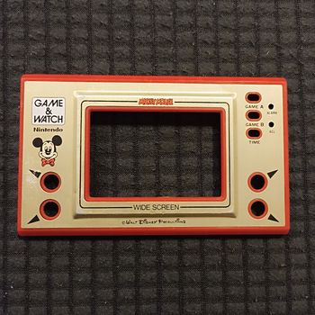 Game and watch mickey mouse face avant coque Nintendo