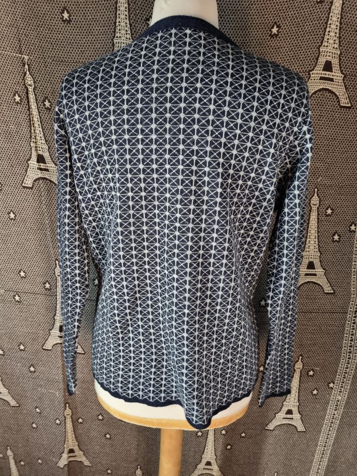 Cardigan à carreaux taille 42-44 - photo numéro 3