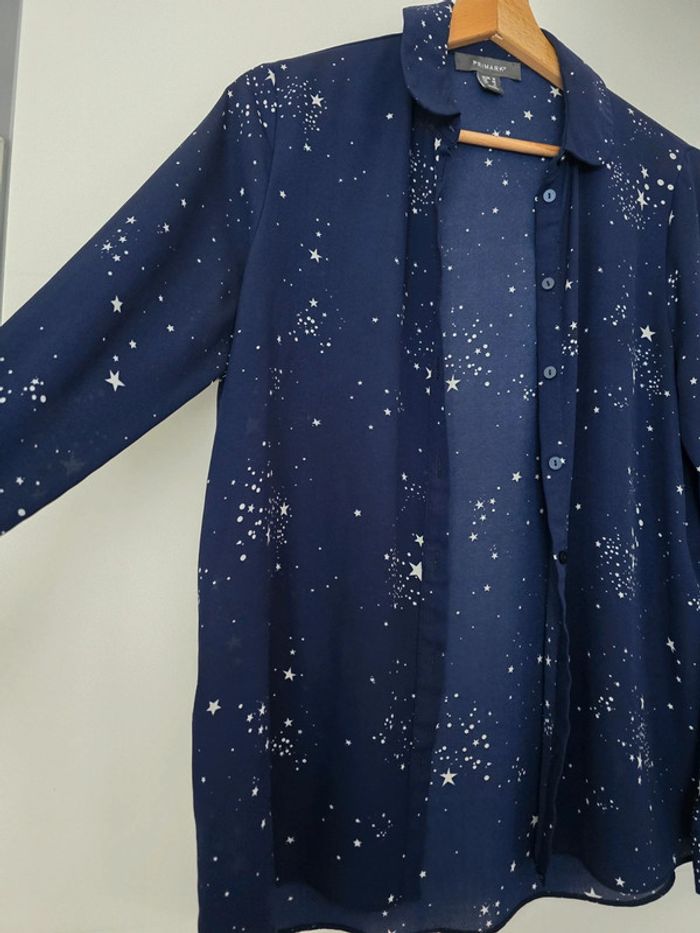 Chemisier bleu nuit - photo numéro 3
