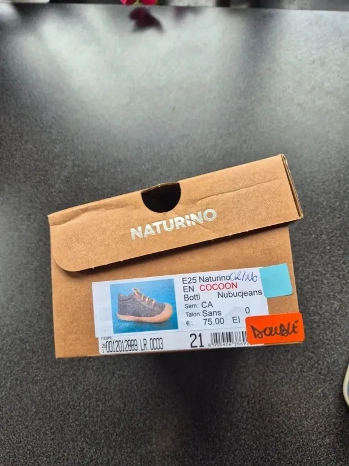 Premières chaussures de marche naturino cocoon p21 - photo numéro 8