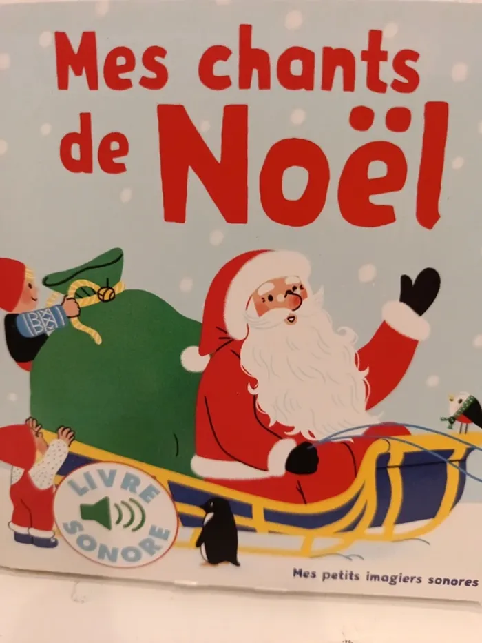 Livre sonore mes chants de Noël
