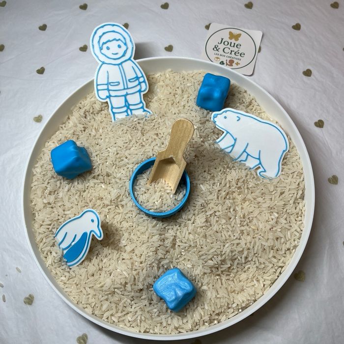 Kit bac sensoriel complet « Monde Polaire » - photo numéro 3