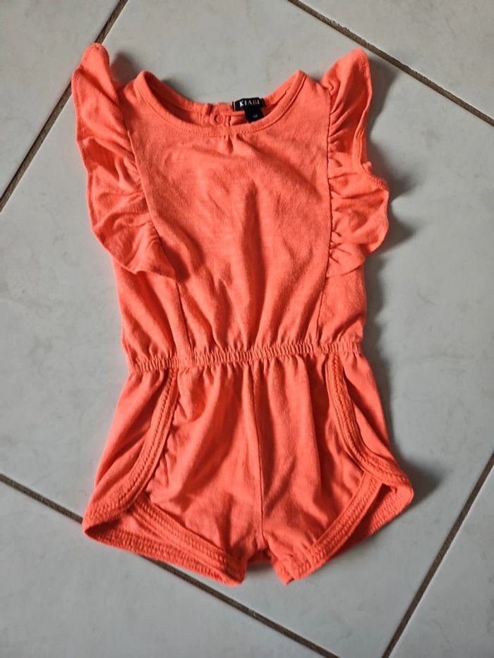 Combishort rose kiabi 9 mois BBF2 - photo numéro 3