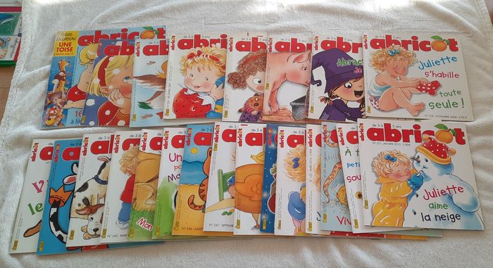 Gros lot de magazine Abricot