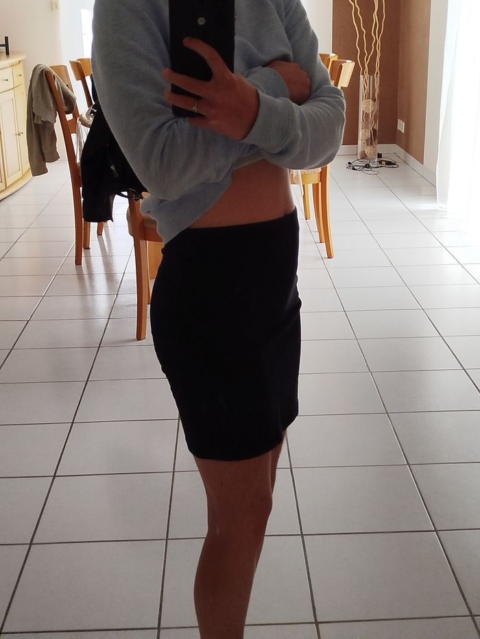 Mini jupe noire taille M new yorker - photo numéro 2