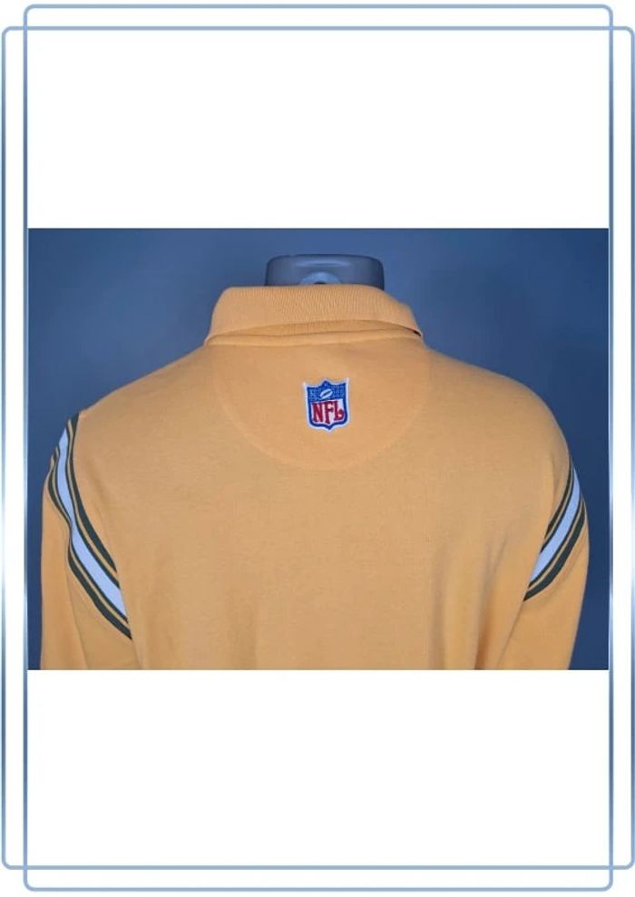 Polo NFL Green Bay Packers  – Reebok – Vintage – Taille L - full broderie (569) - photo numéro 9