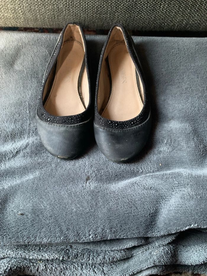 Ballerine noir à strass p29