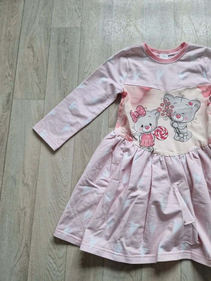 Robe Créatrice "petits chats" NEUVE - photo numéro 2