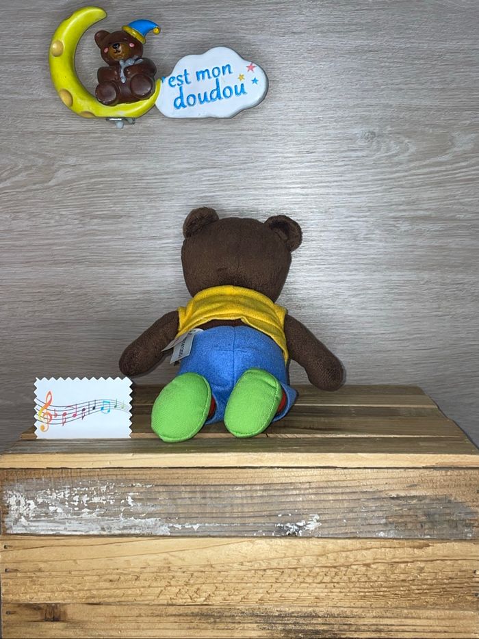 POP08 doudou petit ours 🐻 brun - photo numéro 2