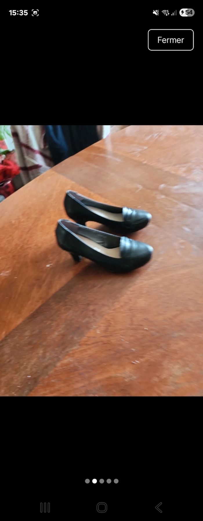 Escarpins mocassins talons 6 cm - photo numéro 2