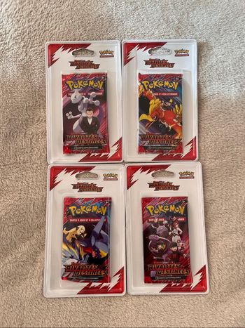 Pokemon Artset Blister Ev10 Rivalités Destinées team rocket