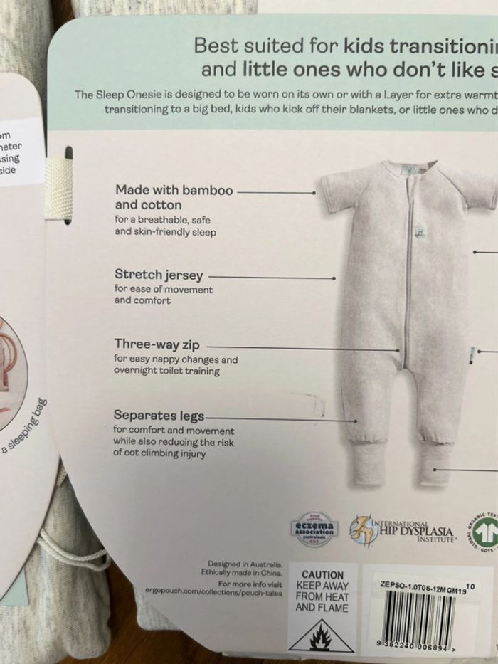 (new) Pack of 2 onesie sleep bag 6-12m - photo numéro 8