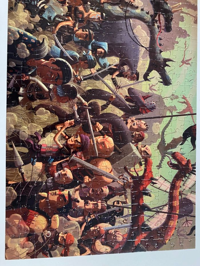 Puzzle Observation la bataille des Dragons - photo numéro 4