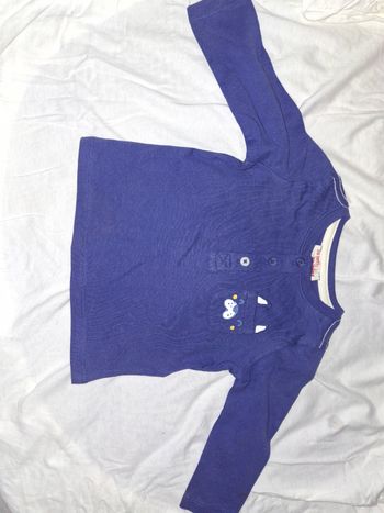 Tee-shirt manche longue pour bébé de 12 mois