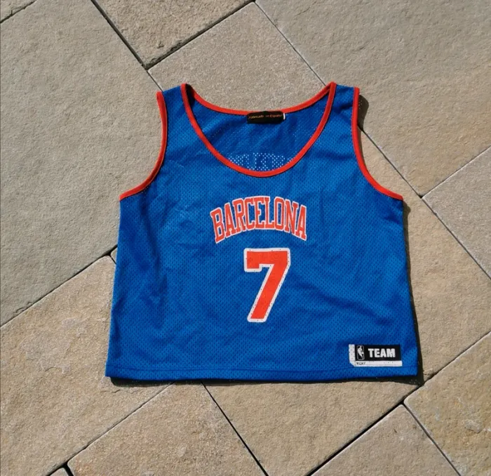 Débardeur crop top Barcelona taille S
