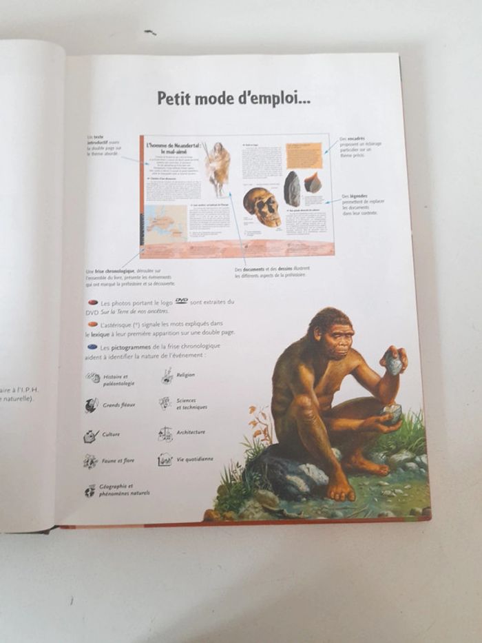La préhistoire livre avec dvd - photo numéro 4