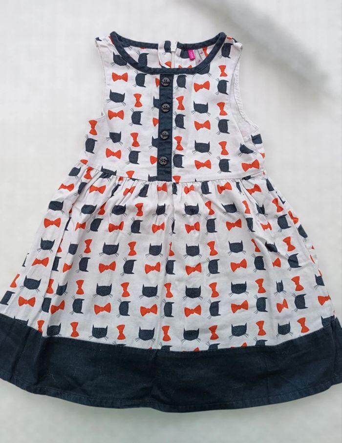 🔸Robe Sans Manches Chat - Orchestra 24 Mois🔸 - photo numéro 2