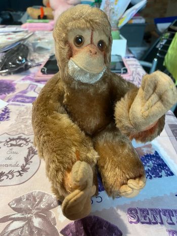 Pas d envoie avec homerr peluche vintage singe