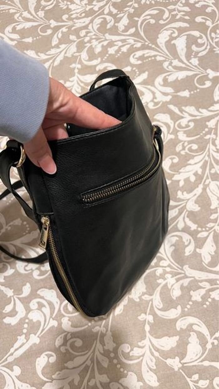 Sac à bandoulière noir - photo numéro 4