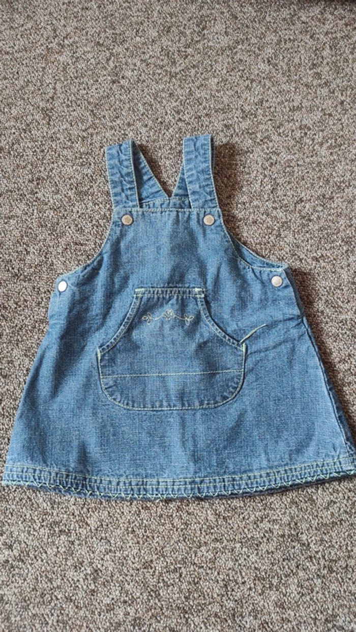 Robe en jean's 3 mois