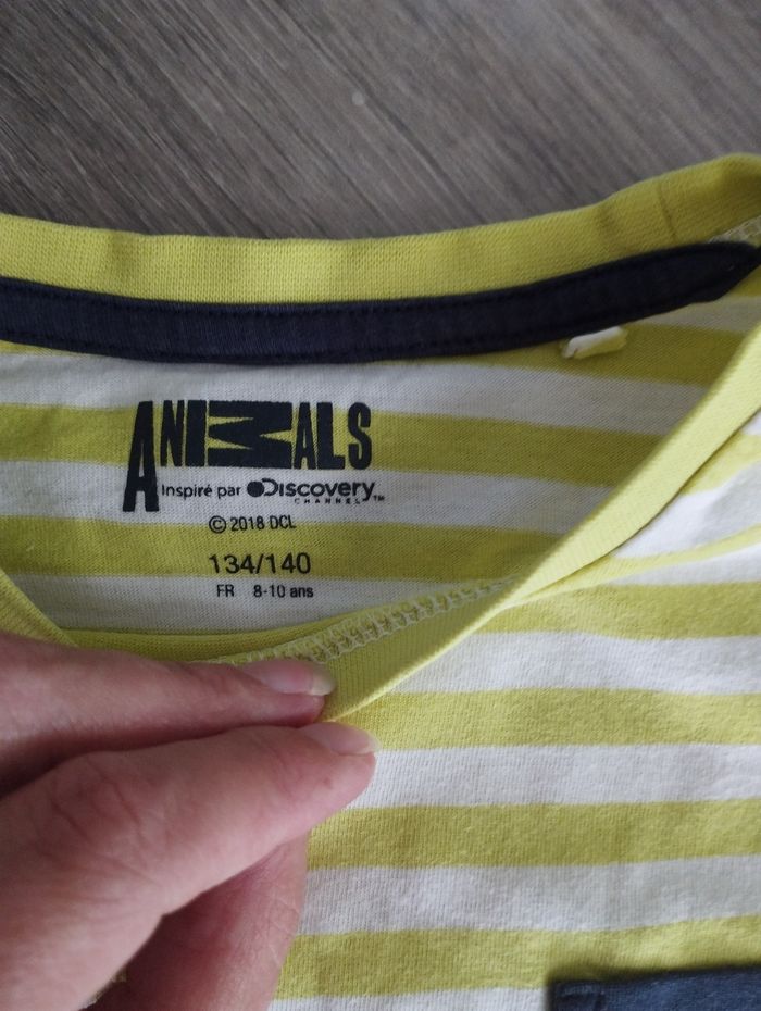 T shirt mc 134-140 garçon - photo numéro 2