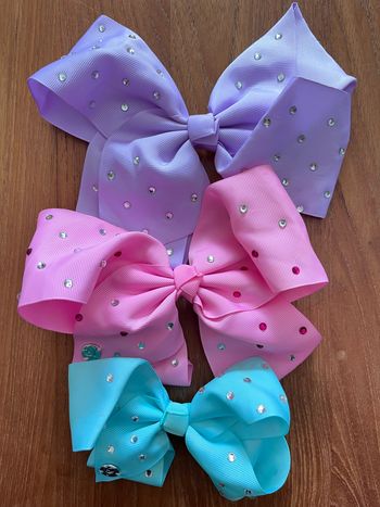 Lot de 3 Noeuds à pince pour cheveux