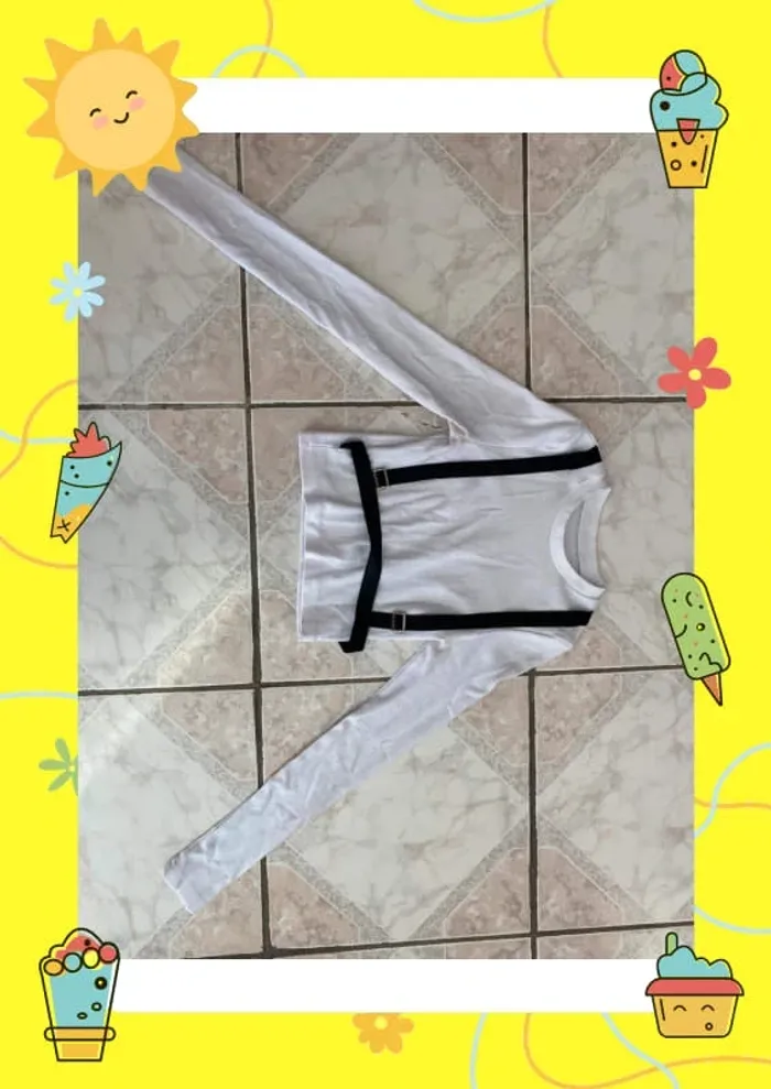 Top court manches longues - photo numéro 2