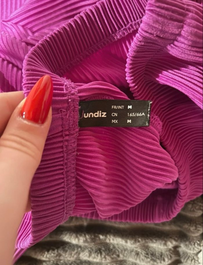 Pantalon de pyjama fuchsia – UNDIZ (Taille M) - photo numéro 7