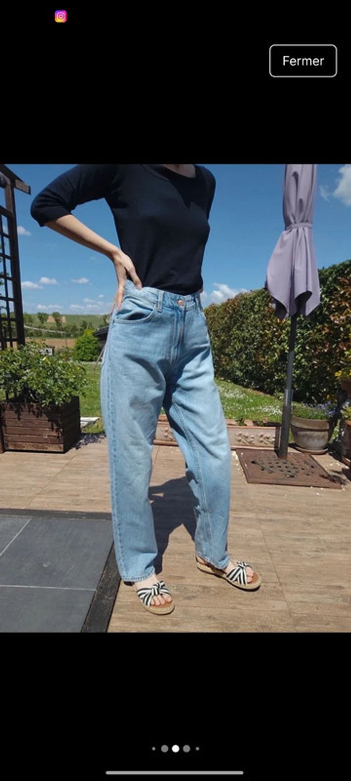Jean droit T42 (Homme/femme) - Bershka - photo numéro 3