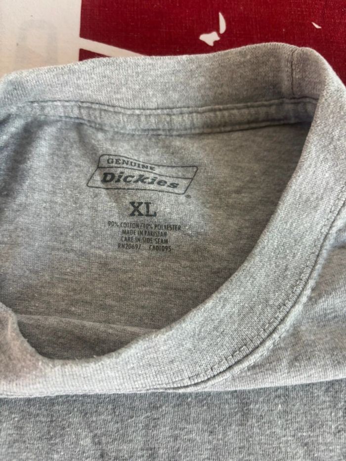 T-shirt Dickies Taille Xl gris - photo numéro 3