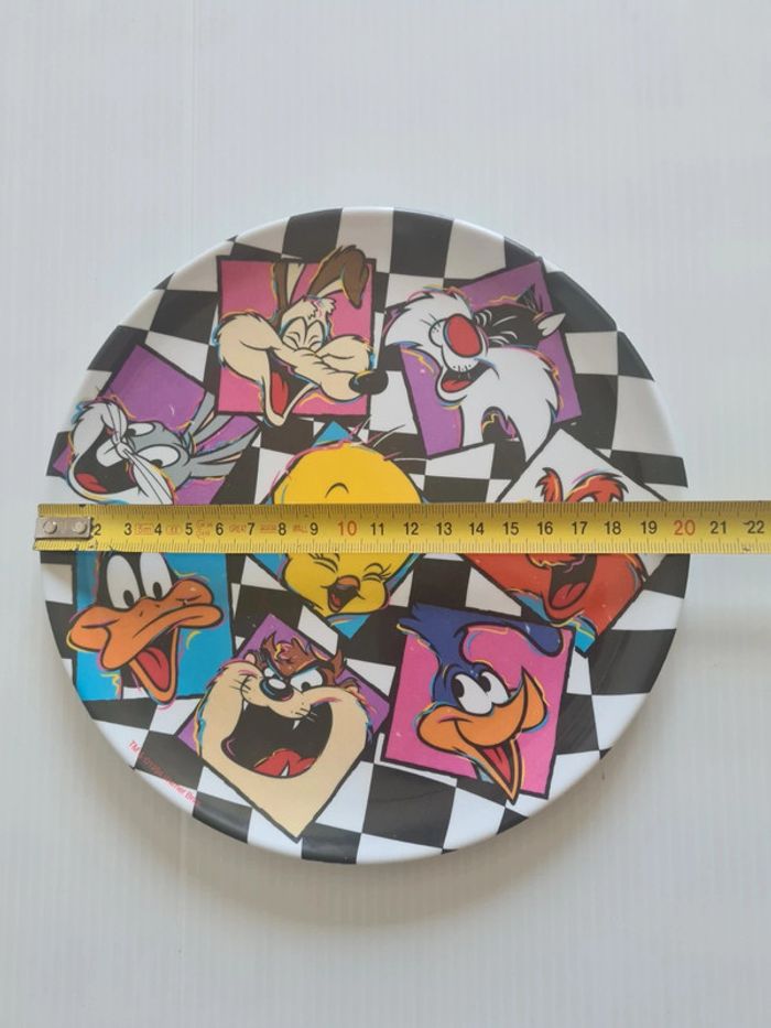 Assiette plate Titi et ses amis Warner Bros. en plastique - photo numéro 2
