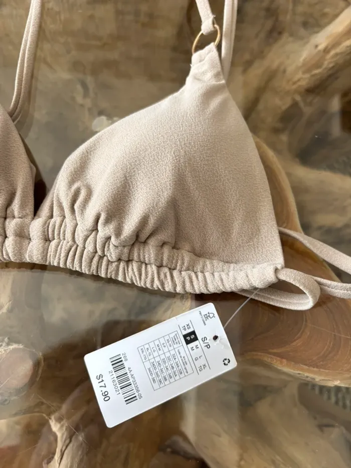 Haut de maillot de bain beige Ardene S - photo numéro 4