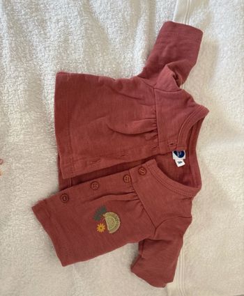 Gilet fille 1 mois