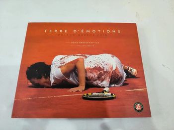 Livre terre d'émotions Roland Garros 2010