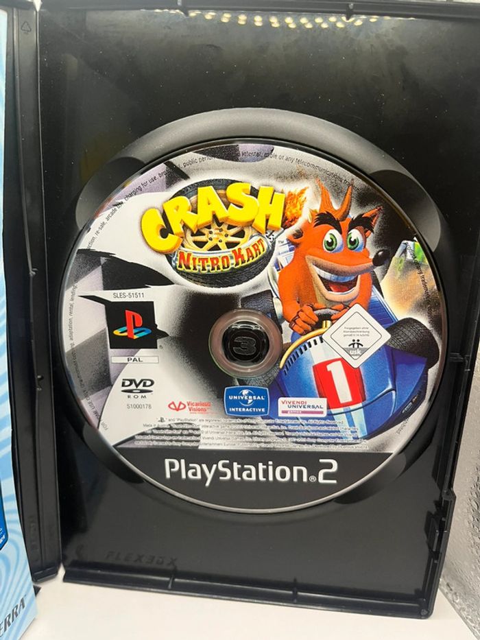 Crash Bandicoot Action Pack PS2 Sony PlayStation Nitro Tag Team - PAL NL Cib - photo numéro 7