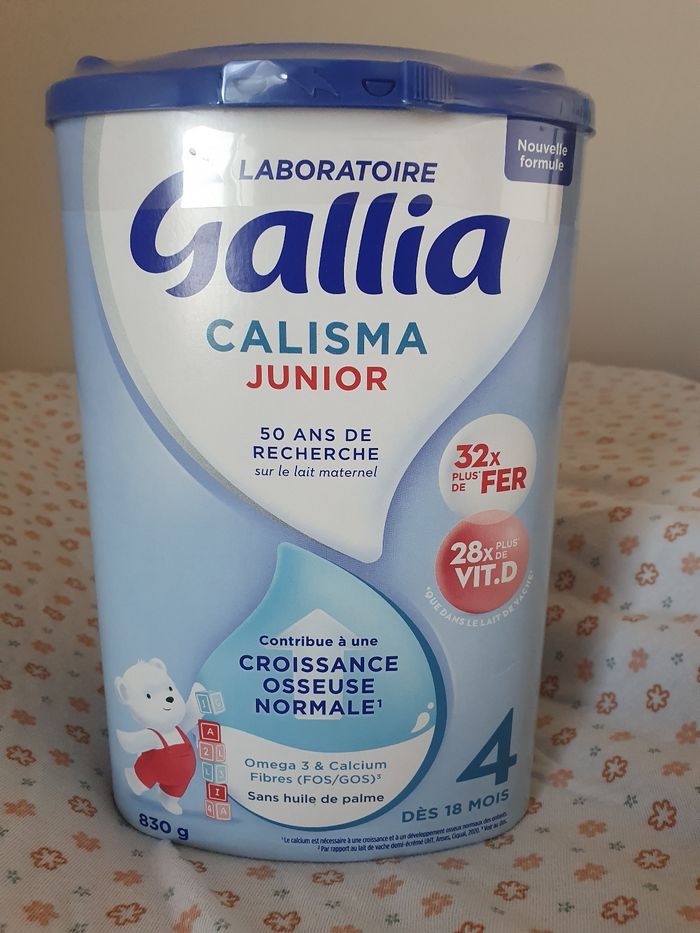 Lait gallia Calisma junior 4