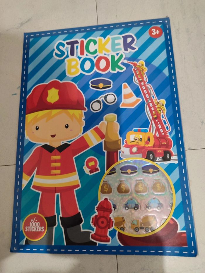 Stickers boock dès 3ans