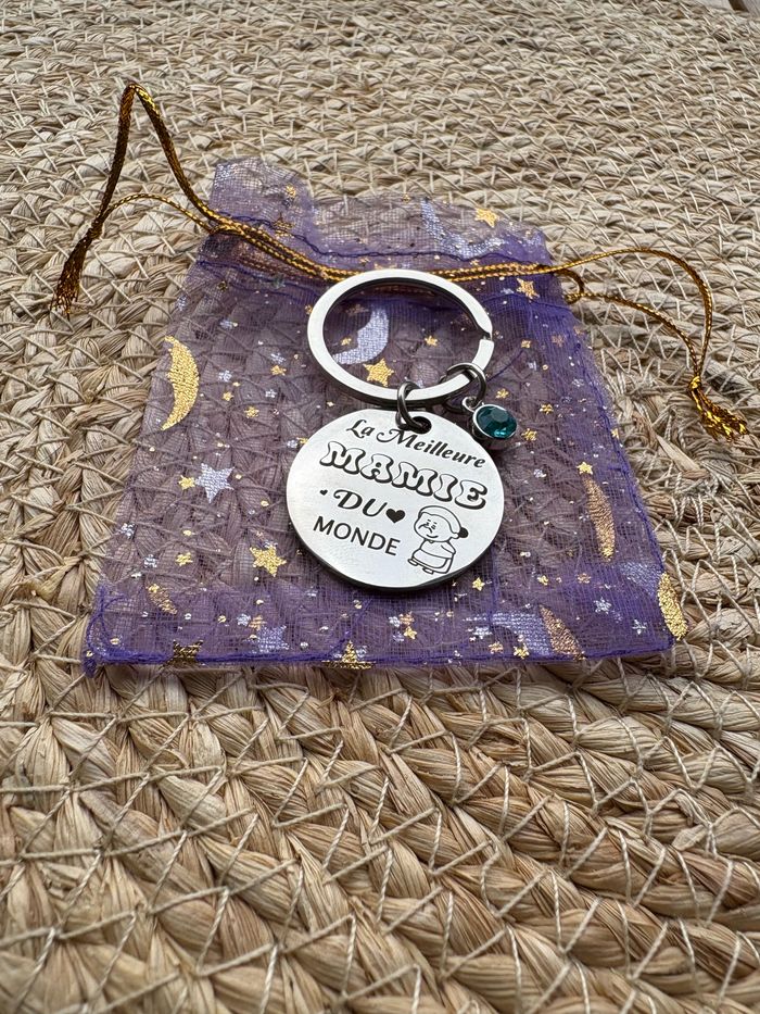 Porte clés pour mamie - photo numéro 2