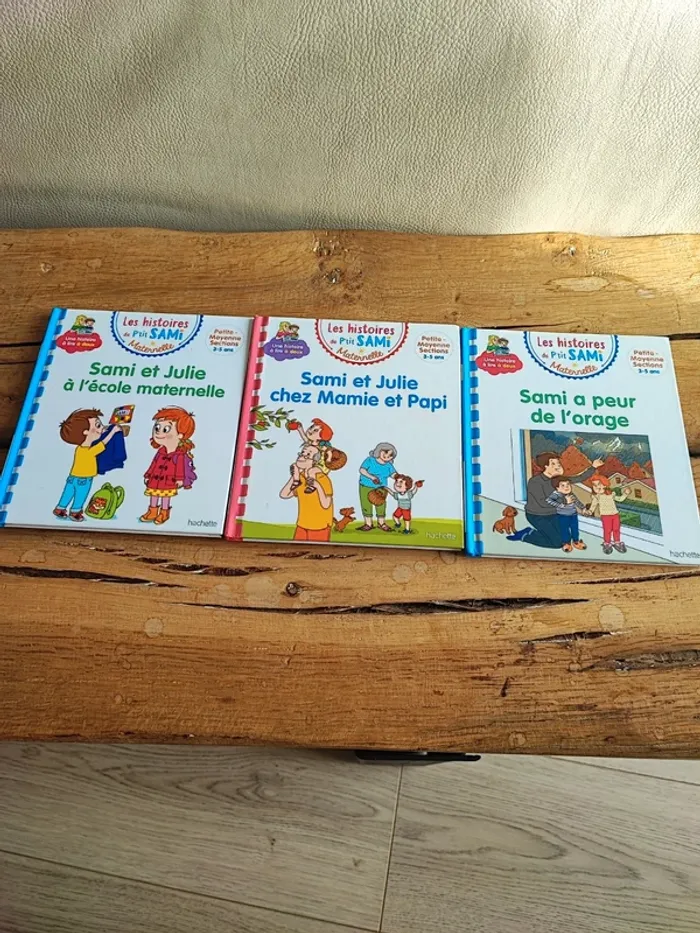 Lot livres sami maternelle