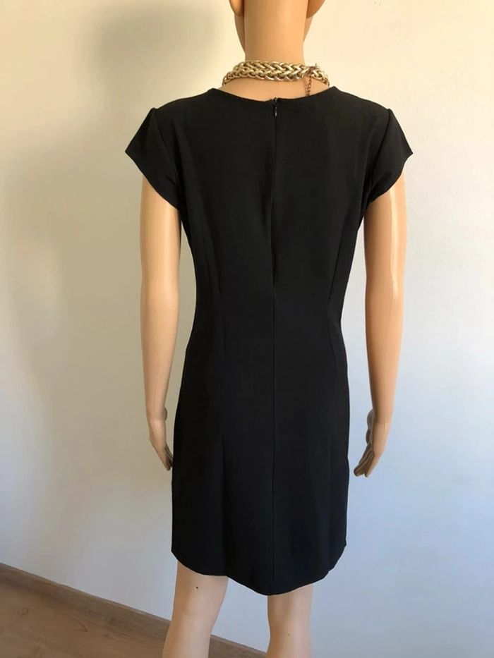 Robe noire et blanche neuve à manches courtes Black Lab taille S - photo numéro 6