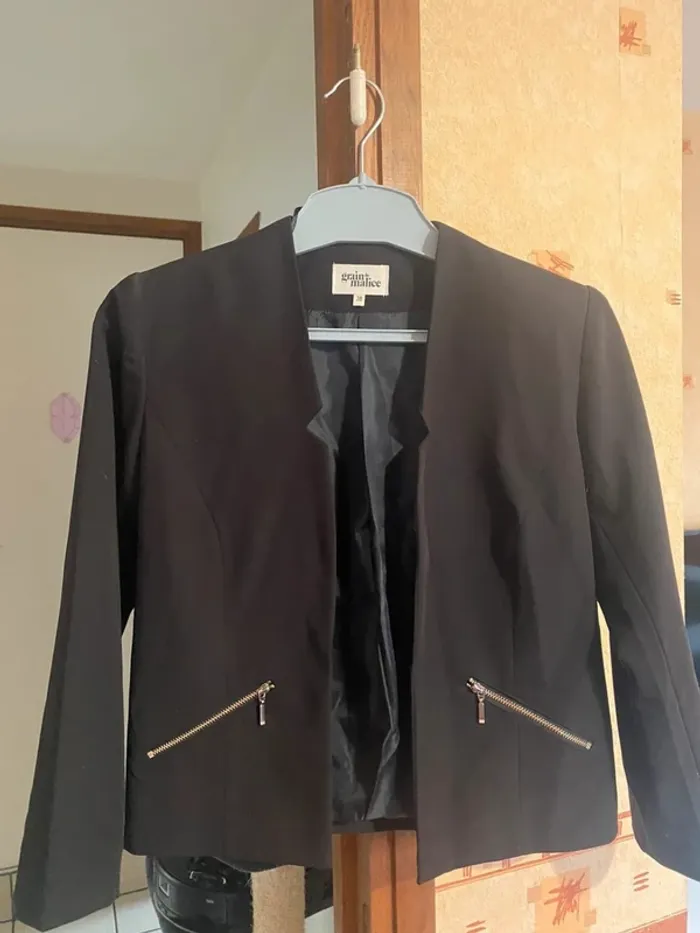 🖤 Élégante Veste Femme – Graine de Malice – Taille 38 - photo numéro 2