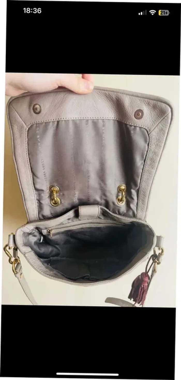 Sublime sac en cuir marc jacobs modèle « too hot to handle » - photo numéro 9