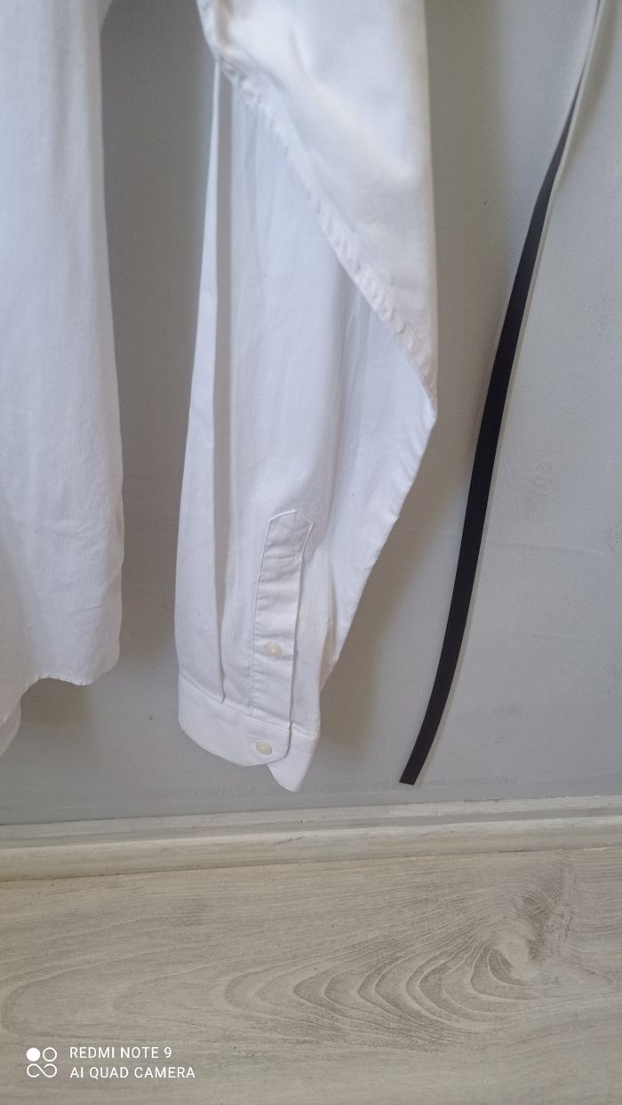 Chemise blanche Zara Superslim  fit taille S Tbe - photo numéro 5