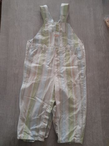 Salopette légère Tex garçon 18 mois