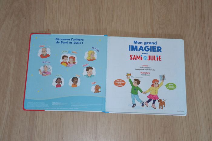 Sami et Julie – Mon grand imagier *Hachette* - photo numéro 2