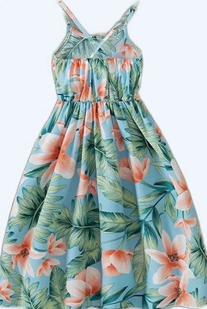 sublime longue robe fillette 3/4 ans - photo numéro 2