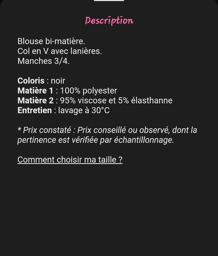 Blouse bi matière femme - photo numéro 5