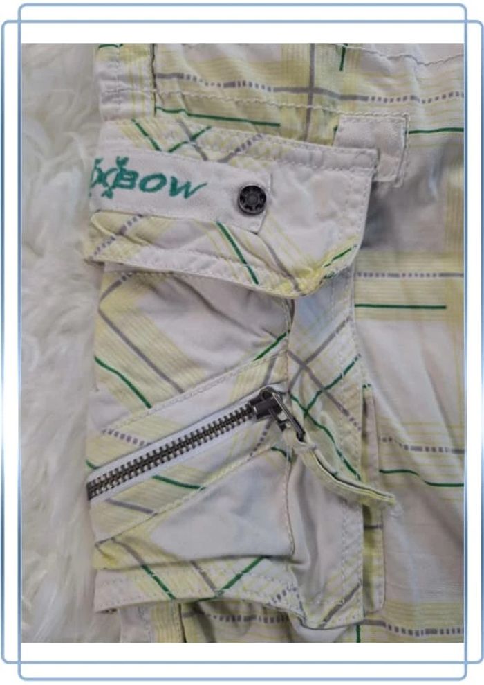 Short Oxbow Vintage à Carreaux – Taille 30 - brodé (597) - photo numéro 3