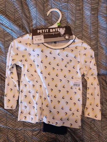 Pyjama 2 ans petit bateau neuf