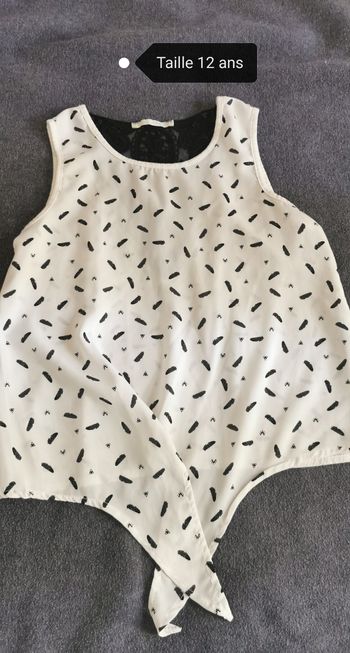 Débardeur taille 12 ans
